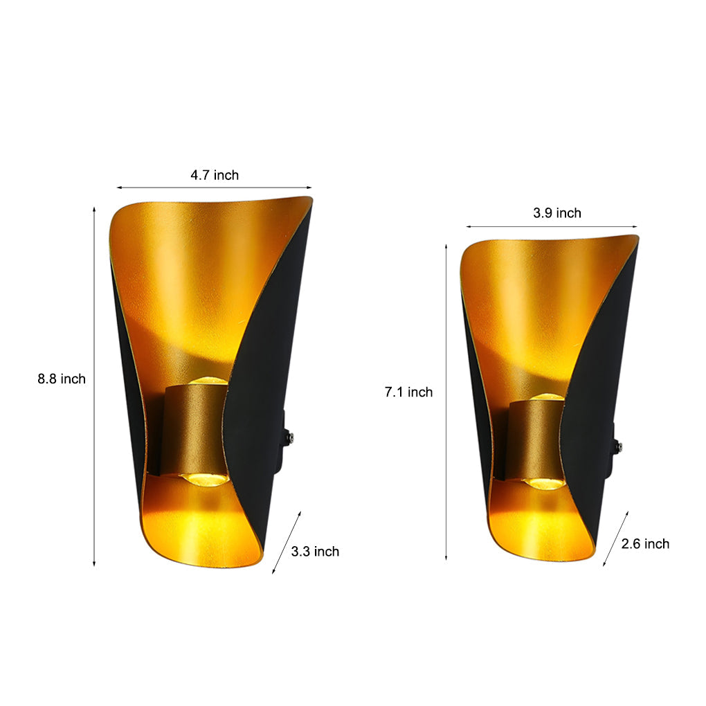 Modern IP65 Waterproof LED Up and Down Outdoor Wall Sconce for Garden and Porch Lighting