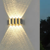 Modern IP65 Waterproof Outdoor LED Up and Down Wall Sconce Light for Garden Villa