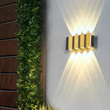 Modern IP65 Waterproof Outdoor LED Up and Down Wall Sconce Light for Garden Villa
