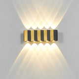 Modern IP65 Waterproof Outdoor LED Up and Down Wall Sconce Light for Garden Villa