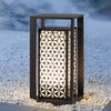 Modern IP65 Waterproof Outdoor Pathway Lights Black Galvanized Steel Lawn Lamp for Garden Villa
