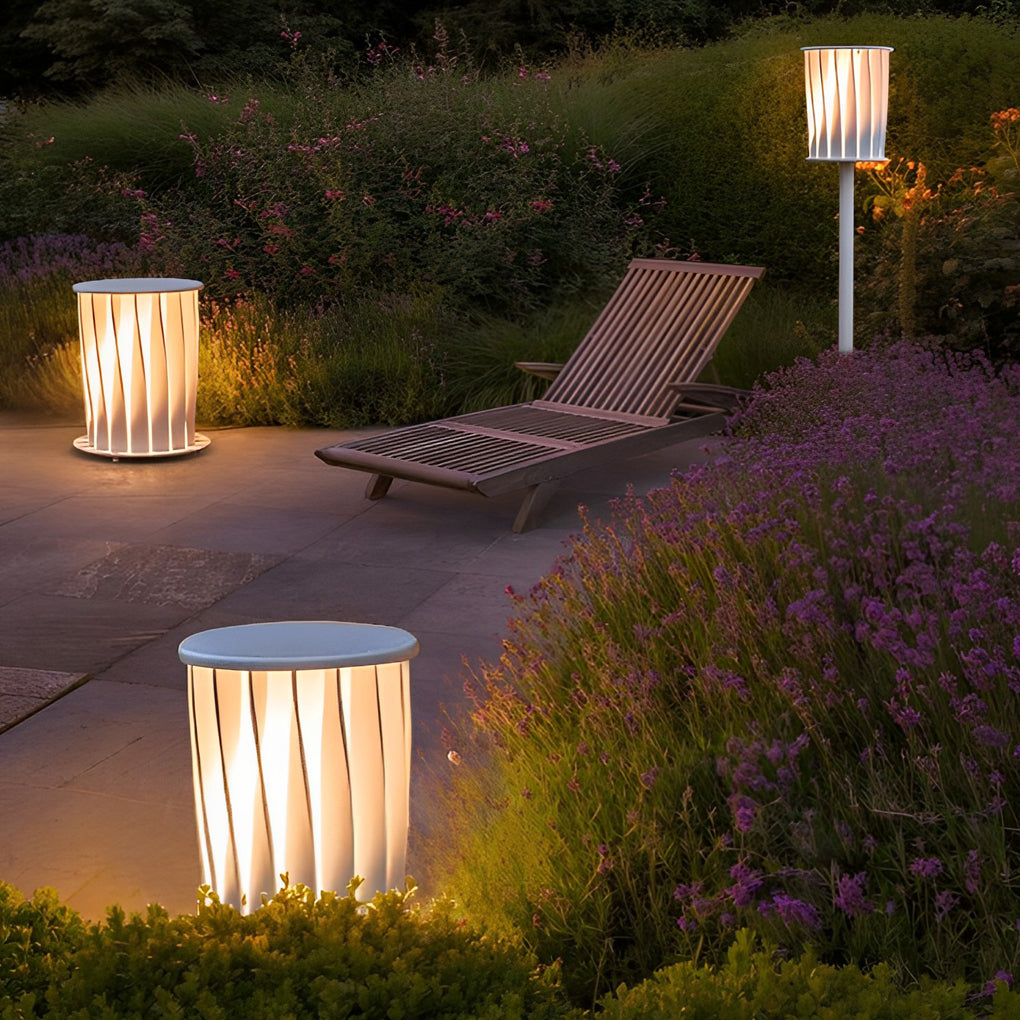 Modern IP65 Waterproof Stainless Steel LED Outdoor Floor Lamp for Garden Landscape Lighting
