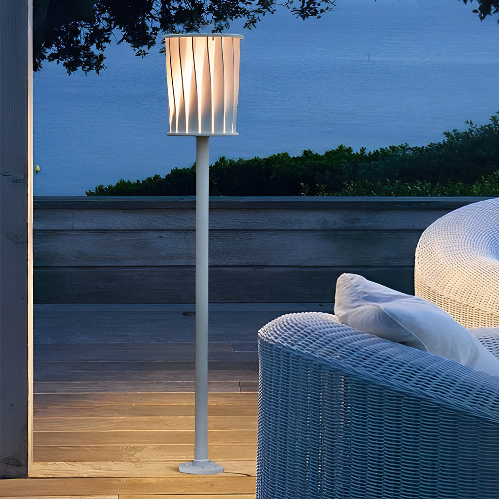 Modern IP65 Waterproof Stainless Steel LED Outdoor Floor Lamp for Garden Landscape Lighting