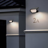 Modern IP68 Waterproof Solar Powered Landscape Spotlight with Adjustable Head and Dual Light Modes