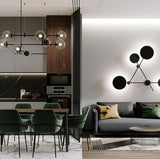 Modern Iride Geometric LED Wall Lamp Abstract Metal Sconce Lighting Fixture