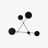 Modern Iride Geometric LED Wall Lamp Abstract Metal Sconce Lighting Fixture