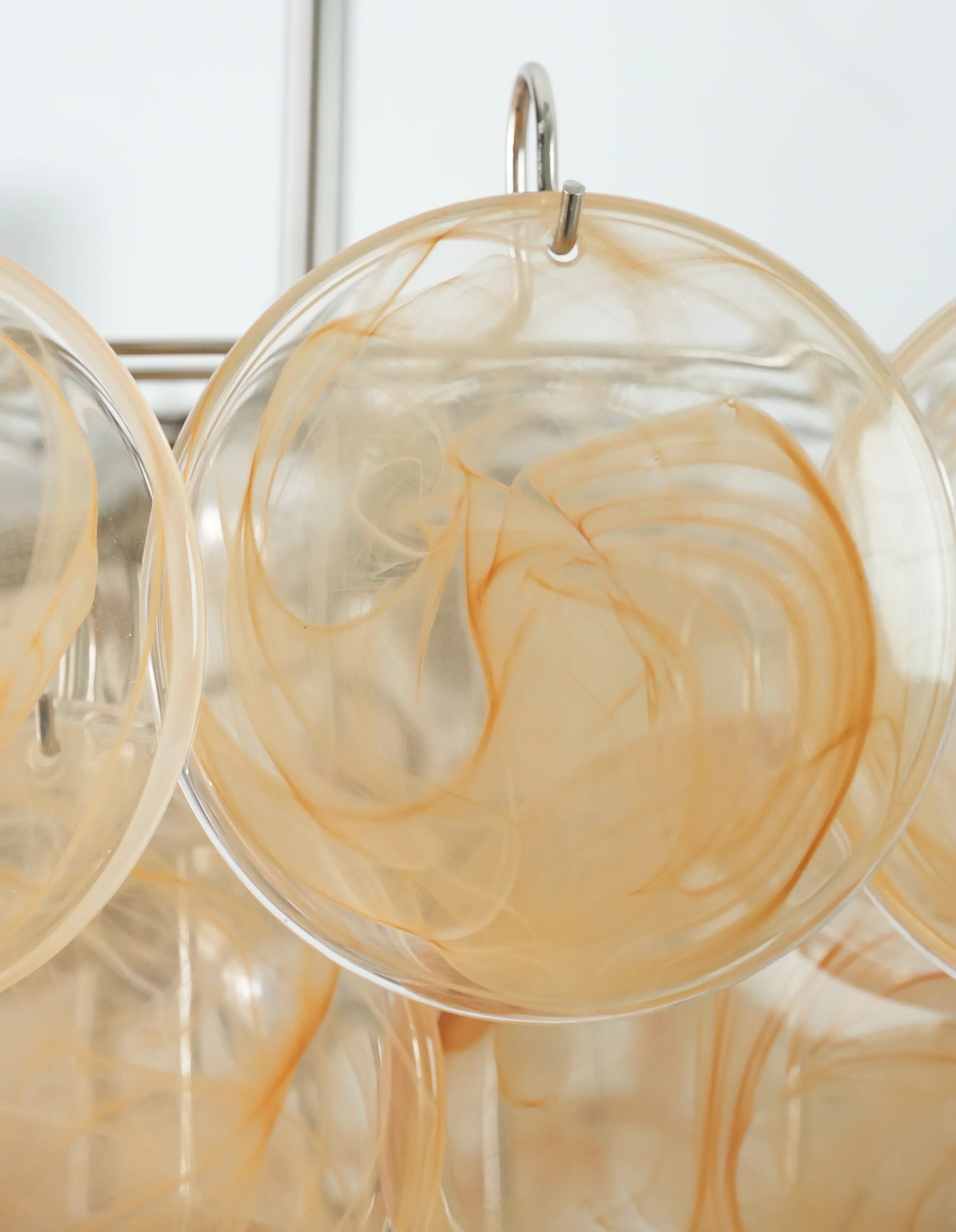 modern-iridescent-gold-murano-glass-disk-chandelier-for-luxury-interiors