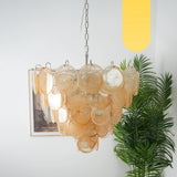 modern-iridescent-gold-murano-glass-disk-chandelier-for-luxury-interiors
