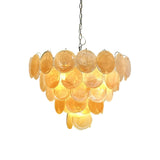 modern-iridescent-gold-murano-glass-disk-chandelier-for-luxury-interiors