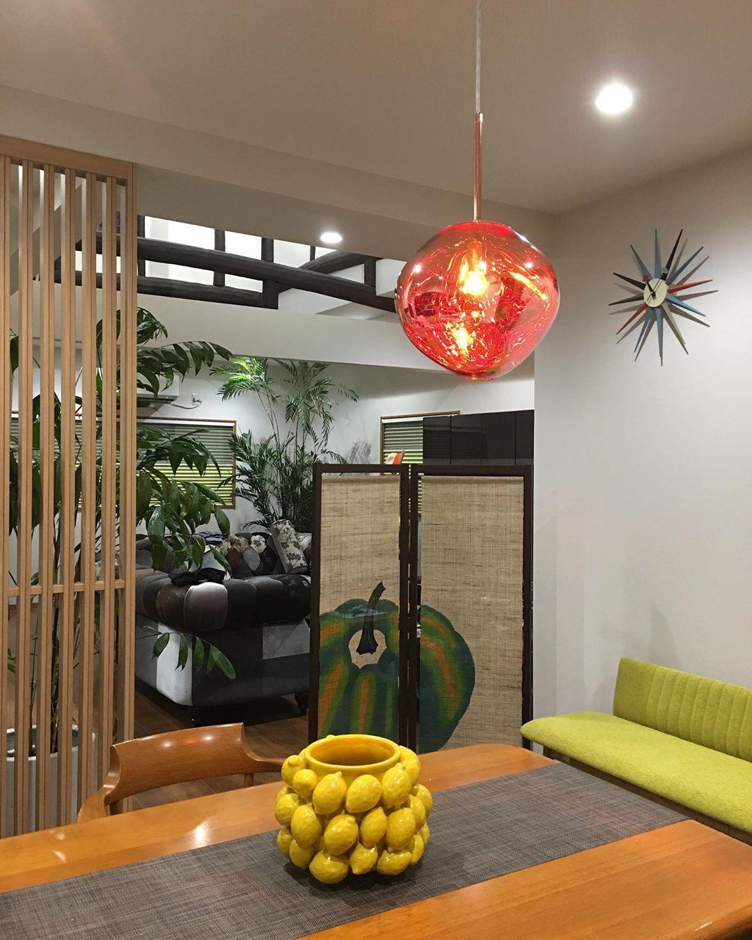 Modern Iridescent Melt Glass Lava Pendant Light for Contemporary Home Interiors