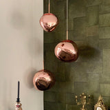 Modern Iridescent Melt Glass Lava Pendant Light for Contemporary Home Interiors