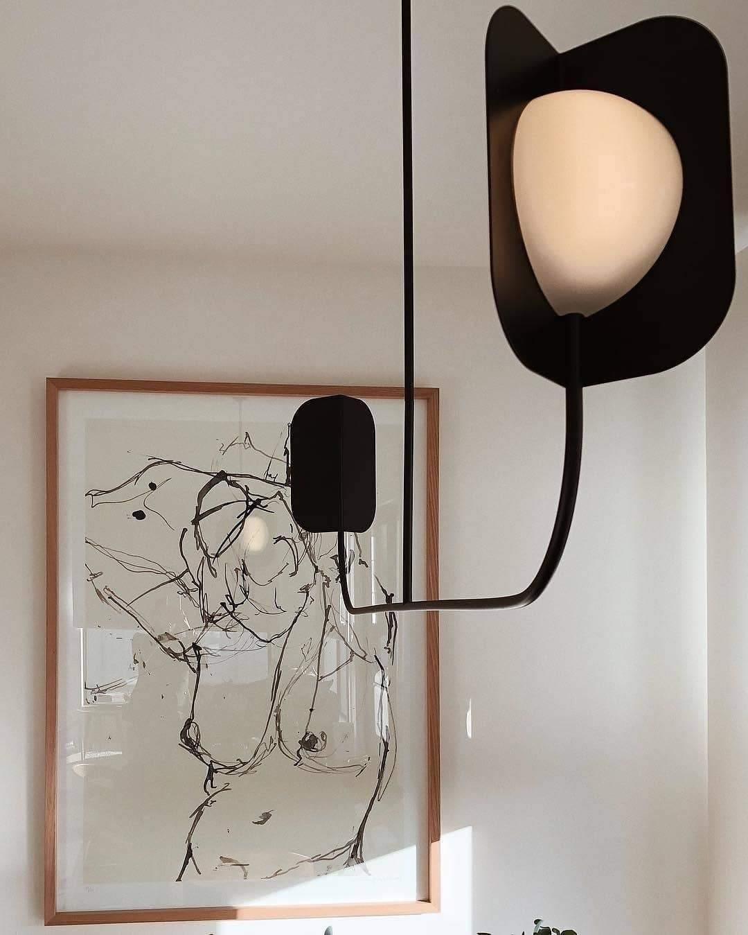 Modern Iron Leaf Chandelier Hand Forged Nature Inspired Gasolier Pendant Light
