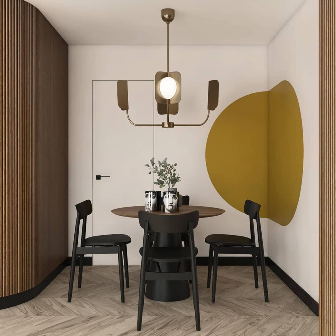 Modern Iron Leaf Chandelier Hand Forged Nature Inspired Gasolier Pendant Light