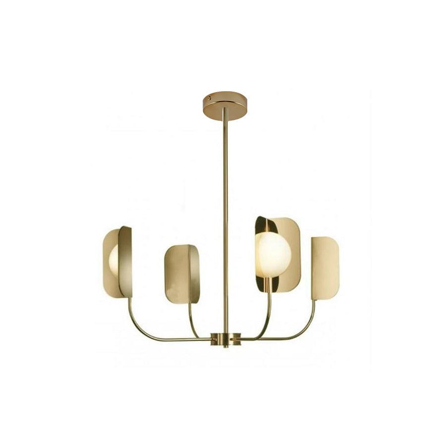 Modern Iron Leaf Chandelier Hand Forged Nature Inspired Gasolier Pendant Light