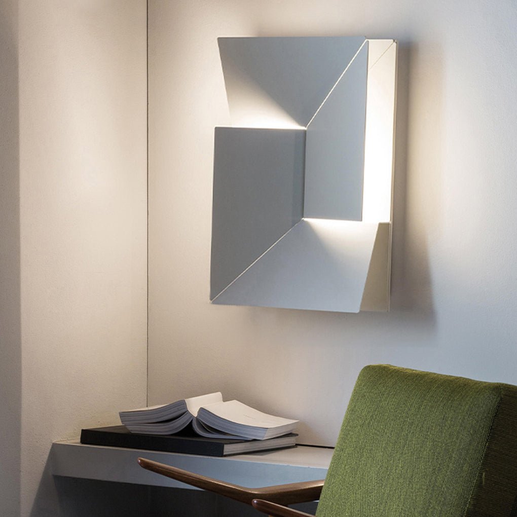 Modern Irregular Geometric LED Wall Light Stepless Dimming Art Decor Sconce for Living Room