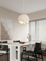 Modern Irregular Geometric Resin Pendant Light Minimalist Hanging Lamp Fixture