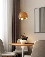 Modern Irregular Geometric Resin Pendant Light Minimalist Hanging Lamp Fixture