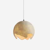 Modern Irregular Geometric Resin Pendant Light Minimalist Hanging Lamp Fixture