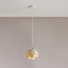 Modern Irregular Geometric Resin Pendant Light Minimalist Hanging Lamp Fixture