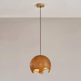 Modern Irregular Geometric Resin Pendant Light Minimalist Hanging Lamp Fixture