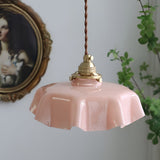 Modern Irregular Glass Chandelier Nordic 4W LED Pendant Light for Living Room and Kitchen