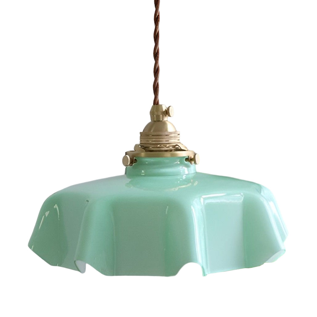 Modern Irregular Glass Chandelier Nordic 4W LED Pendant Light for Living Room and Kitchen