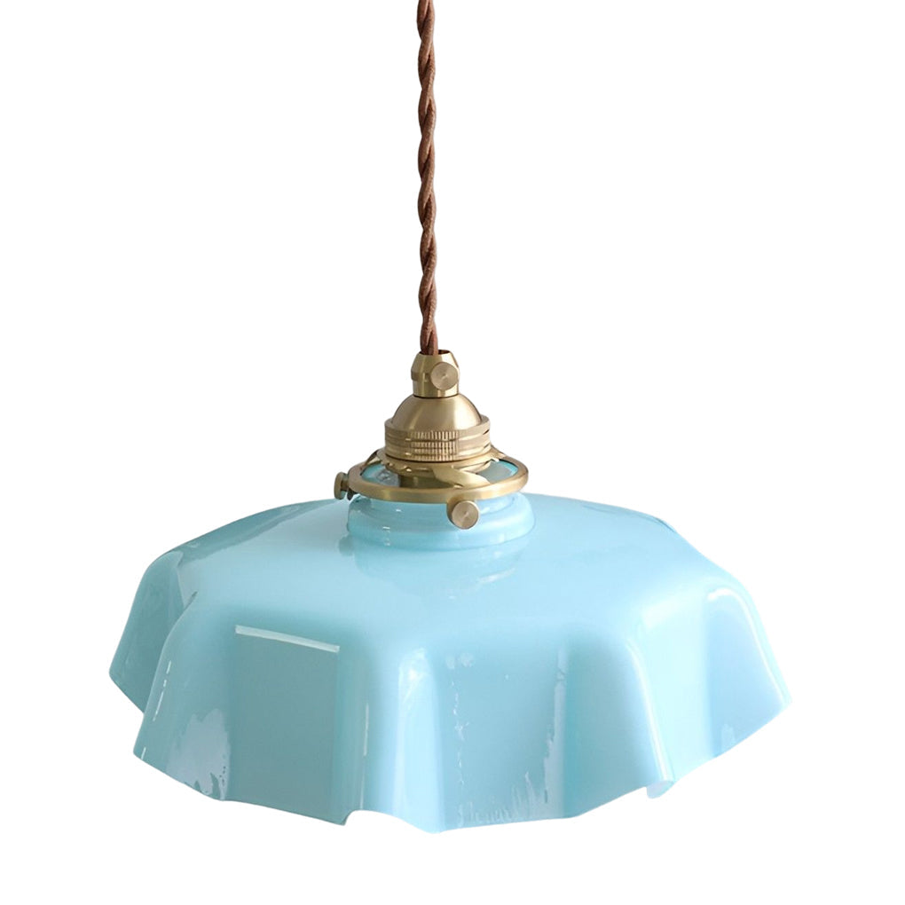 Modern Irregular Glass Chandelier Nordic 4W LED Pendant Light for Living Room and Kitchen