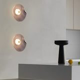 Modern Irregular Round Glass Wall Sconce Creative Postmodern Interior Lighting Fixture
