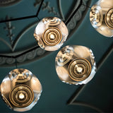 Modern Irregular Round Stainless Steel Pendant Light Chandelier for Dining Room and Bar