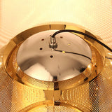 Modern Irregular Round Stainless Steel Pendant Light Chandelier for Dining Room and Bar