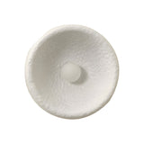 Modern Japanese Wabi Sabi Round Wall Sconce with Glass Shade for Bedroom and Living Room