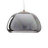 Modern Jelly Glass Pendant Lamp Nordic 3 Color Dimming Hanging Light for Bedroom and Dining Room