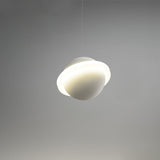 Modern Jupiter Ring LED Pendant Light Circular White Hanging Ceiling Lamp