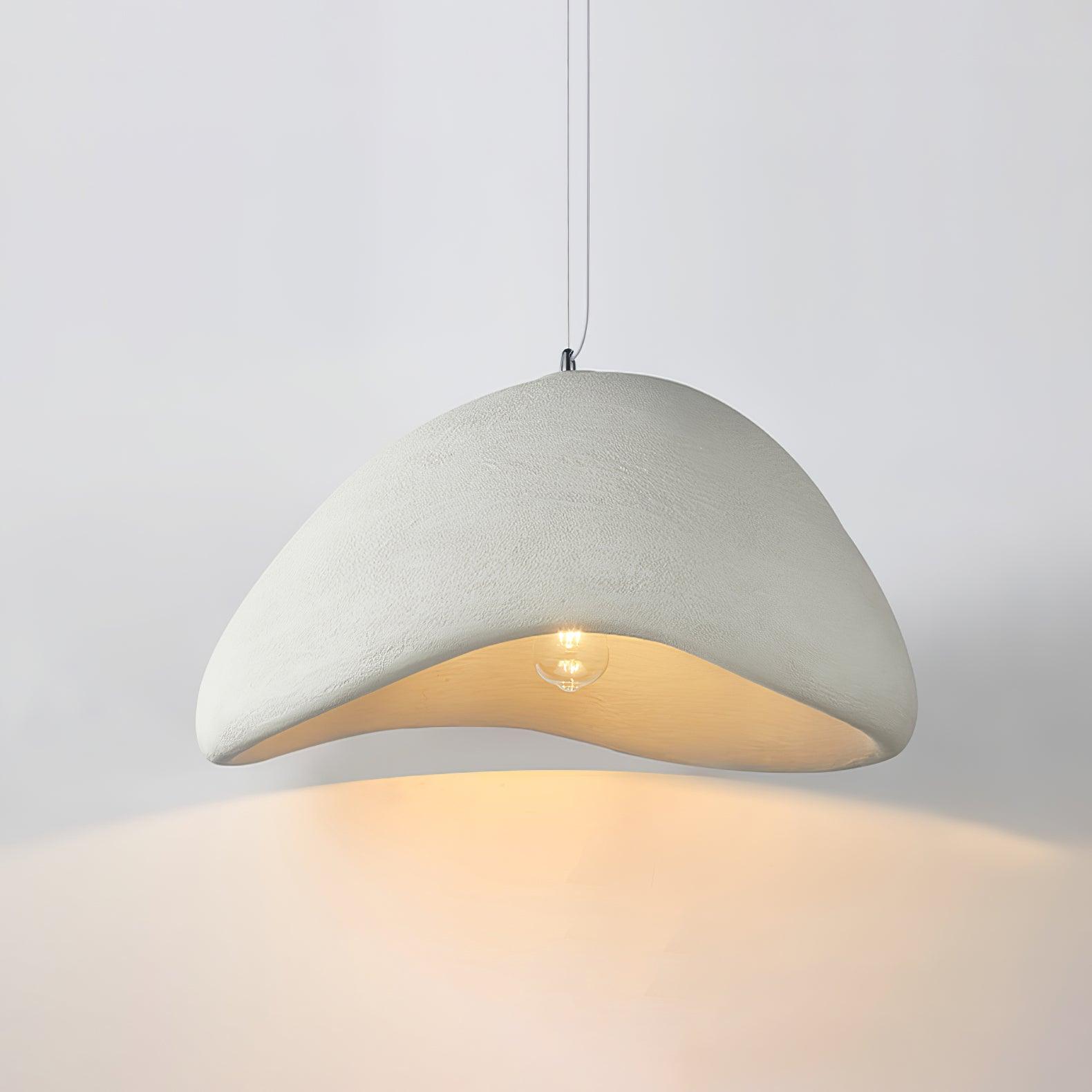 Modern Khmara Style Cloud Swag Pendant Light Artistic Moon Aesthetic Ceiling Lamp for Kitchen and Bedroom