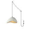 Modern Khmara Style Cloud Swag Pendant Light Artistic Moon Aesthetic Ceiling Lamp for Kitchen and Bedroom