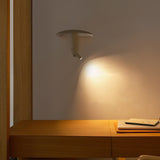 Modern Konoha Adjustable Spotlight Wall Sconce Set of 2 Minimalist Bedside Reading Lamp