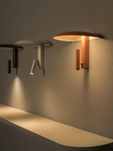 Modern Konoha Adjustable Spotlight Wall Sconce Set of 2 Minimalist Bedside Reading Lamp