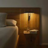 Modern Konoha Adjustable Spotlight Wall Sconce Set of 2 Minimalist Bedside Reading Lamp