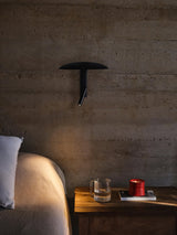 Modern Konoha Adjustable Spotlight Wall Sconce Set of 2 Minimalist Bedside Reading Lamp