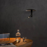 Modern Konoha Adjustable Spotlight Wall Sconce Set of 2 Minimalist Bedside Reading Lamp