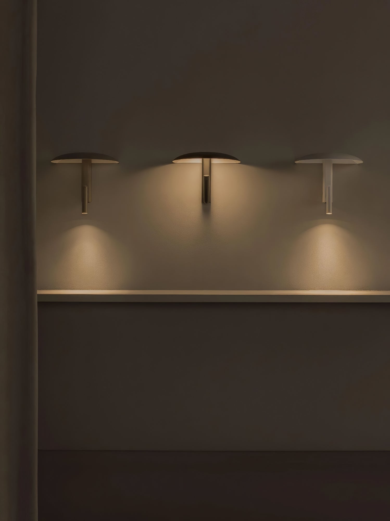 Modern Konoha Adjustable Spotlight Wall Sconce Set of 2 Minimalist Bedside Reading Lamp