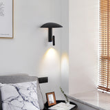 Modern Konoha Adjustable Spotlight Wall Sconce Set of 2 Minimalist Bedside Reading Lamp