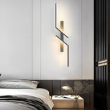 Modern L Shaped Geometric LED Wall Sconce Minimalist Indoor Lighting Fixture
