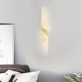 Modern L Shaped Geometric LED Wall Sconce Minimalist Indoor Lighting Fixture
