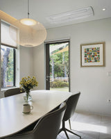 Modern Latticed Metal Mesh Pendant Light with Integrated LED for Living Room and Dining Areas