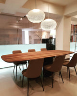 Modern Latticed Metal Mesh Pendant Light with Integrated LED for Living Room and Dining Areas