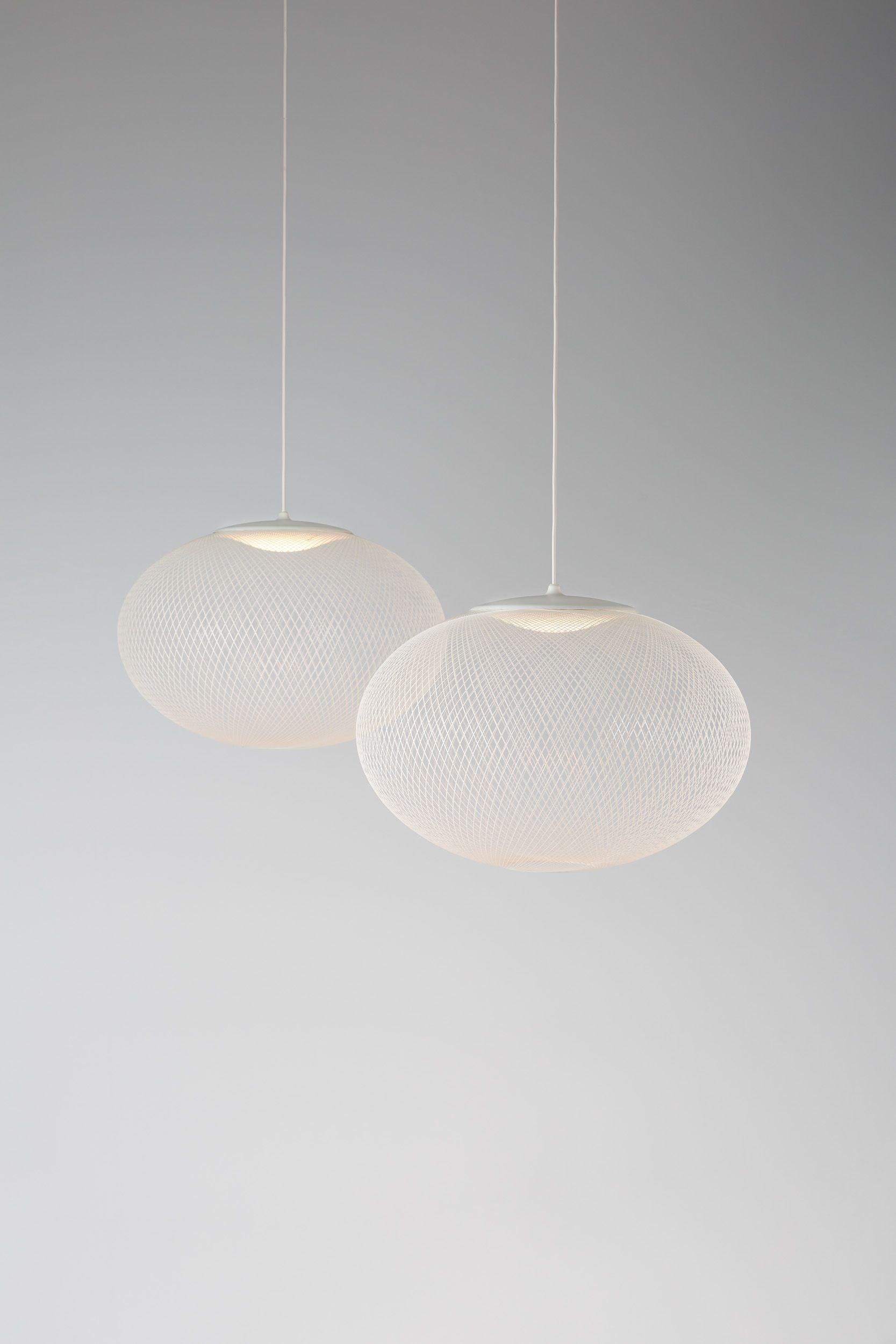 Modern Latticed Metal Mesh Pendant Light with Integrated LED for Living Room and Dining Areas