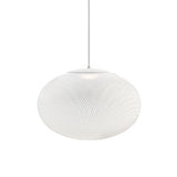 Modern Latticed Metal Mesh Pendant Light with Integrated LED for Living Room and Dining Areas