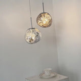 Modern Lava Acrylic Ball Pendant Light Luxury Artistic Chandelier for Dining Room and Bedroom