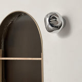 Modern Lava Melted Glass Wall Sconce Mirror Finish Indoor Accent Lighting